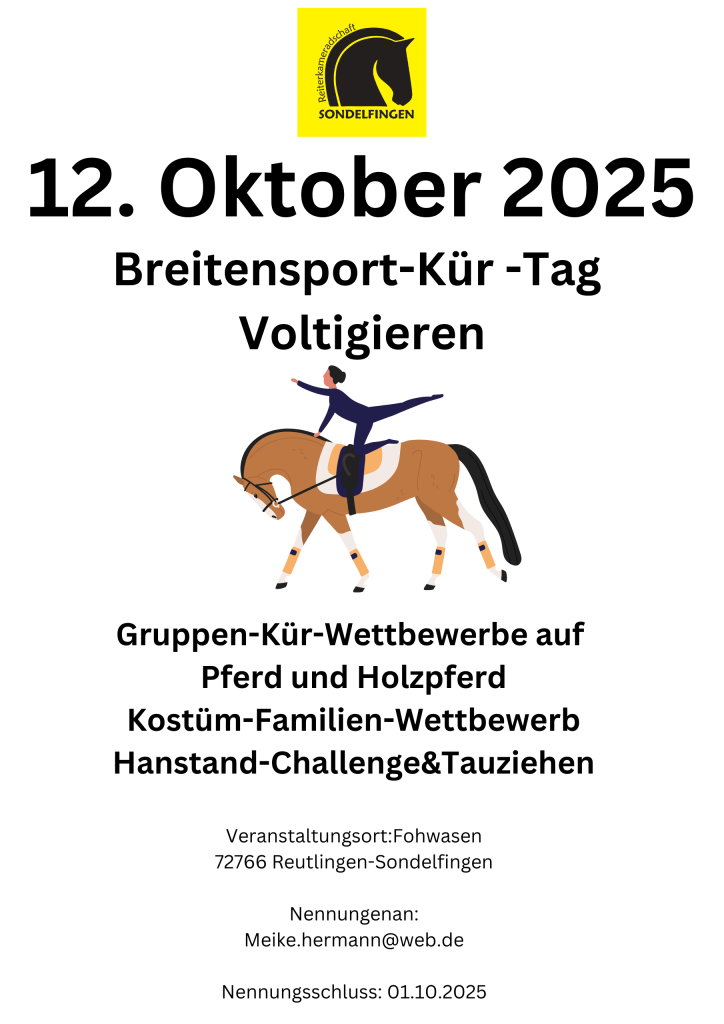 Breitensport-Kür-Tag Voltigieren